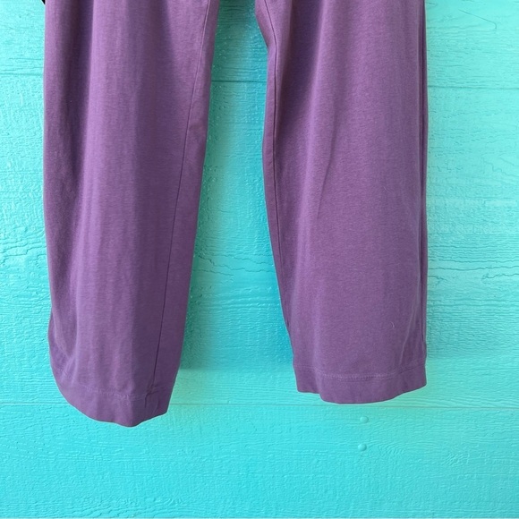 Pact Organic Cotton Revive Deep V Jumpsuit Currant Purple SIZE XL EUC - Picture 8 of 11